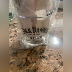 4 Jack Daniels plastic with Black Lettering